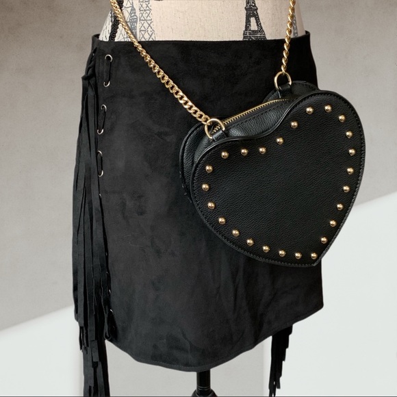 🍋 Leather heart purse 🖤 - Picture 11 of 13